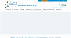 Desktop Screenshot of groupesigma.fr